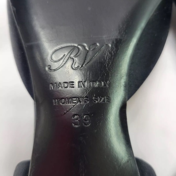 Roger Vivier Embellished satin point-toe flats - size 9 - New without Box - Picture 5 of 9